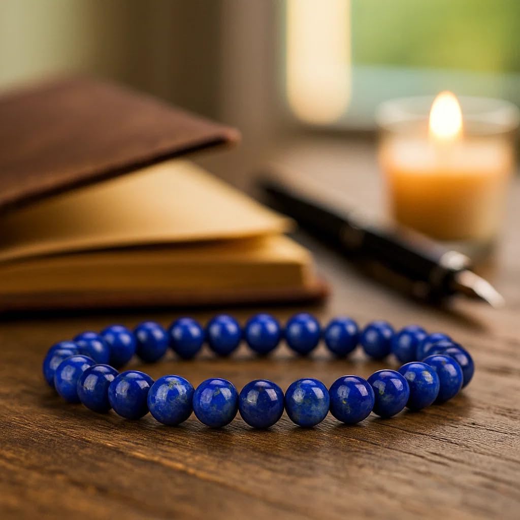 Cherry Tree Collection Tigers Eye Bracelets Plus Over 40 Other Stones – Gemstone Beads for Men & Women, Promotes Protection, Courage, Focus, Balance & Luck – Available in S, M, L with 8mm Round Beads - Image 2