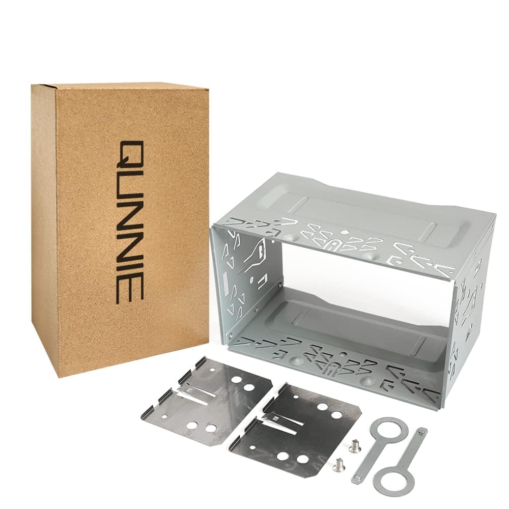 Gabbia Universale Per Autoradio 2 DIN - Telaio In Metallo Con Cornice - Altezza 103 Mm - Foto 10