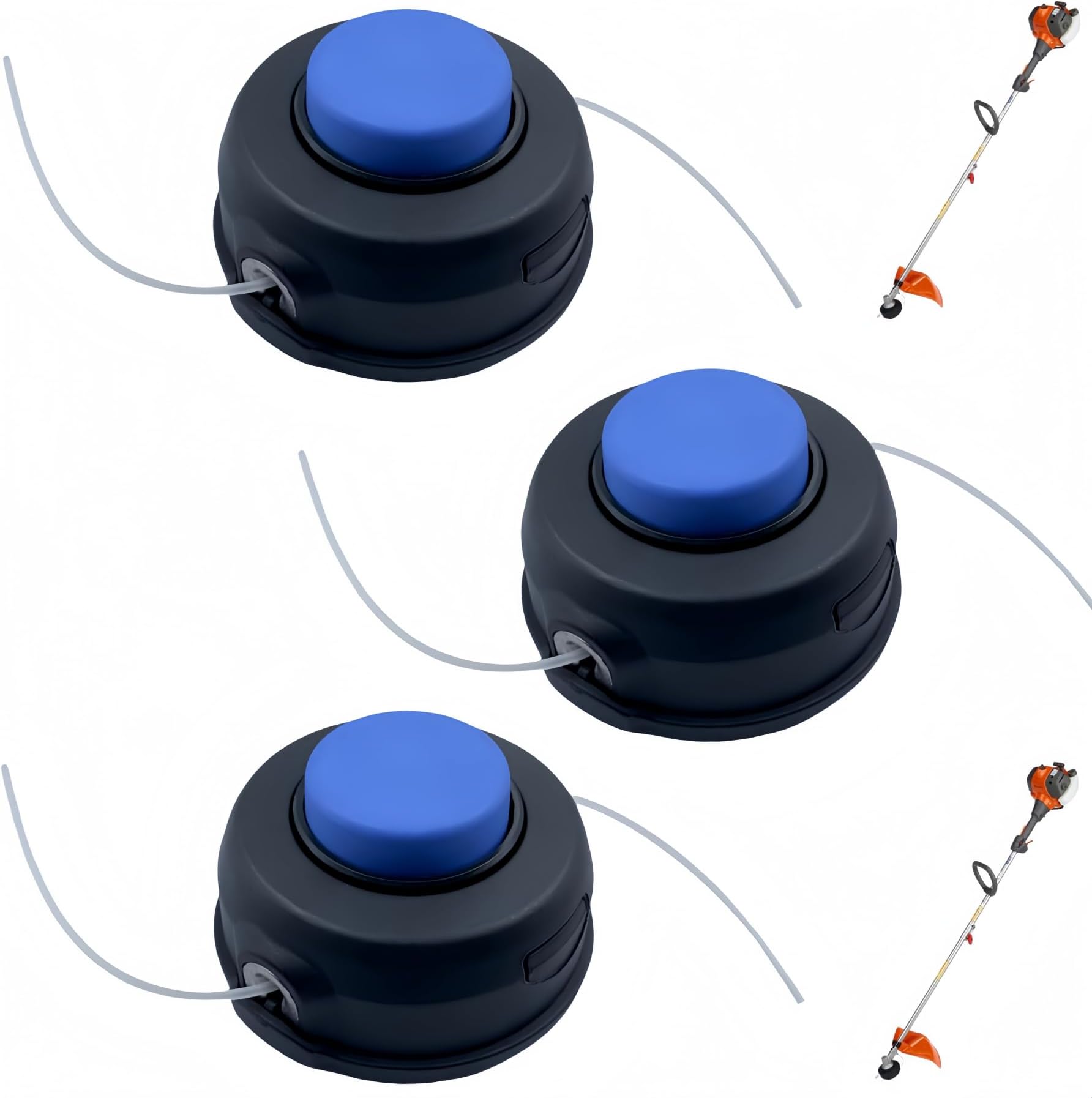 Trimmerkopf Für Husqvarna & Redmax – Tap N‘ Go T35 Mit Adapter & 2,4 Mm Faden