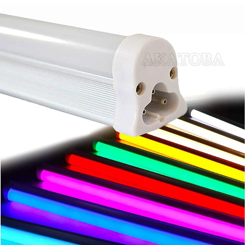 Amazon | 【6本入り】カラー led蛍光灯20w形 60cm T5 led蛍光灯 20w型