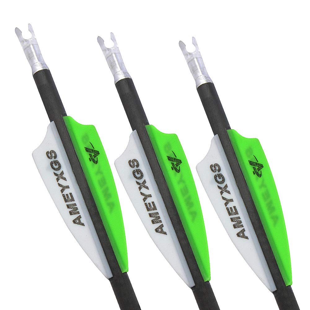 SHARROW 32 Inches Archery Carbon Arrows Spine 500 Archery Target Arrows Adult Hunting Arrows