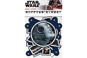 Galactic Birthday Extravaganza: Darth Vader's Majestic Banner Soiree