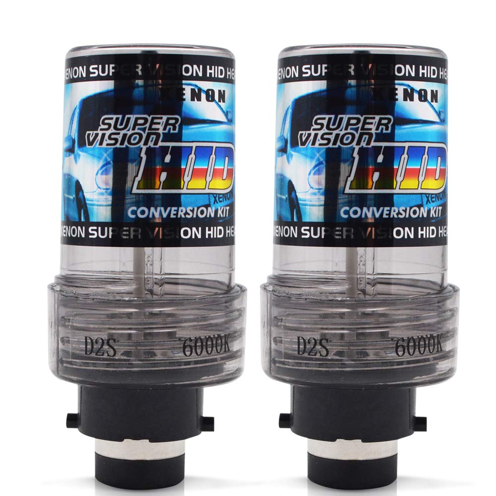 D2S HID 35W Xenon Blanco Repuesto Faro Bombillas 6000K 2 unidades