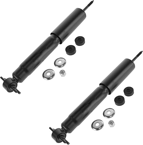 Miniatura 1007 de TRQ Juego de amortiguadores traseros compatible con Chevrolet Aveo 2004-2011 Aveo5 2009 Pontiac G3 2007-2011