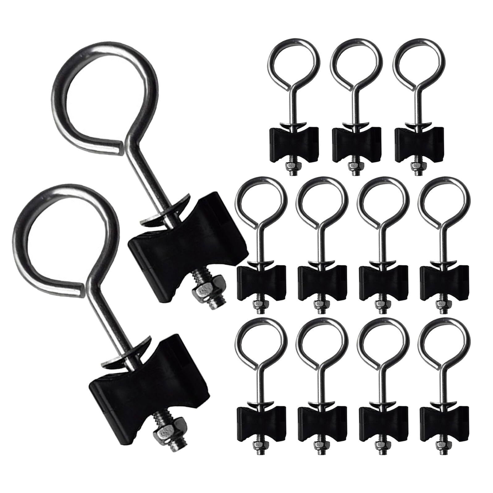 Vis trampoline inoxydables universelles : accessoires de rechange anti-desserrage - 8