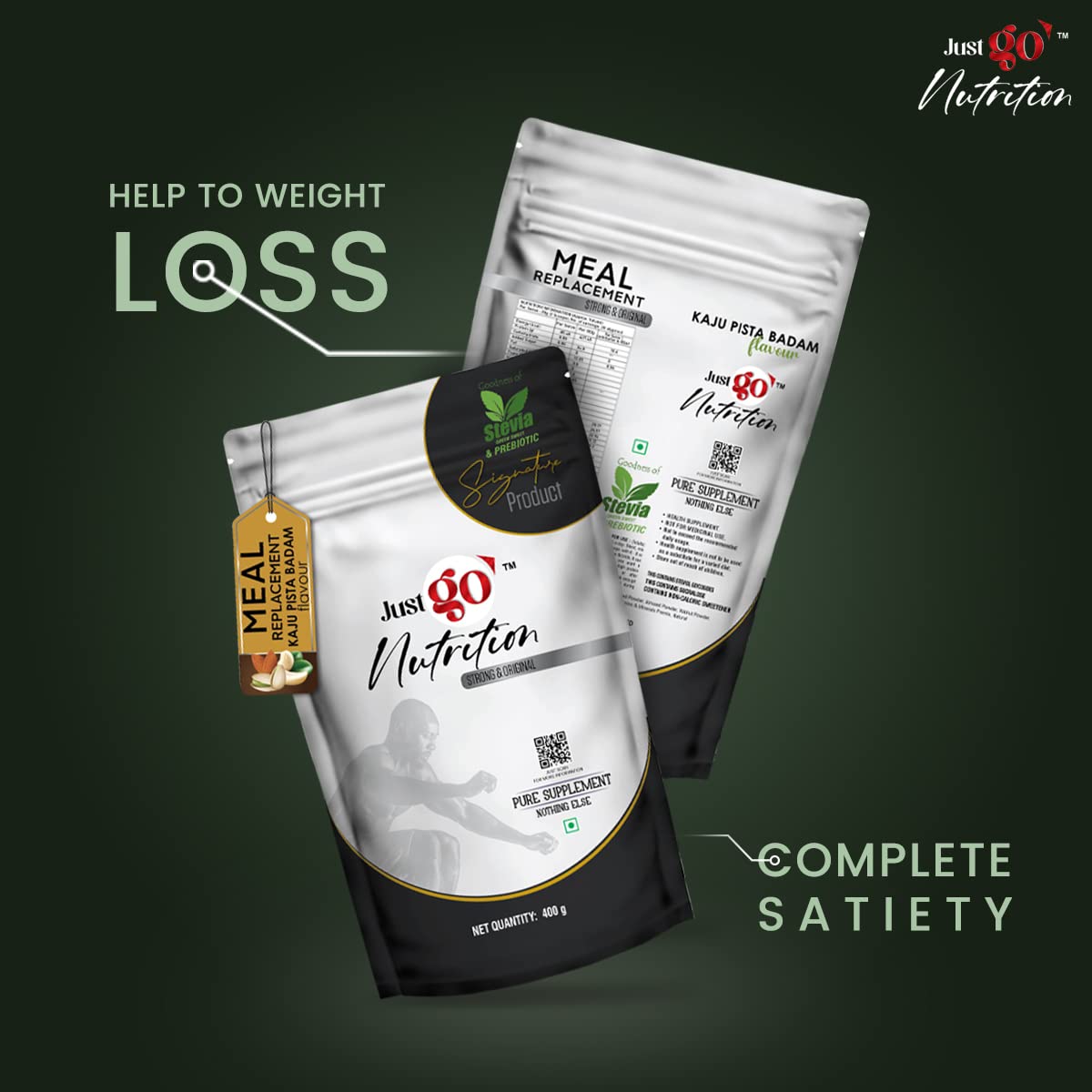 Meal Replacement Powder - 20 Servings | 20g in Each | 400gm | Convenient and Flavorful Meal Replacement Powder For Men And Women (Imported Ingredients) (Mango Tango) — Amazon image 5