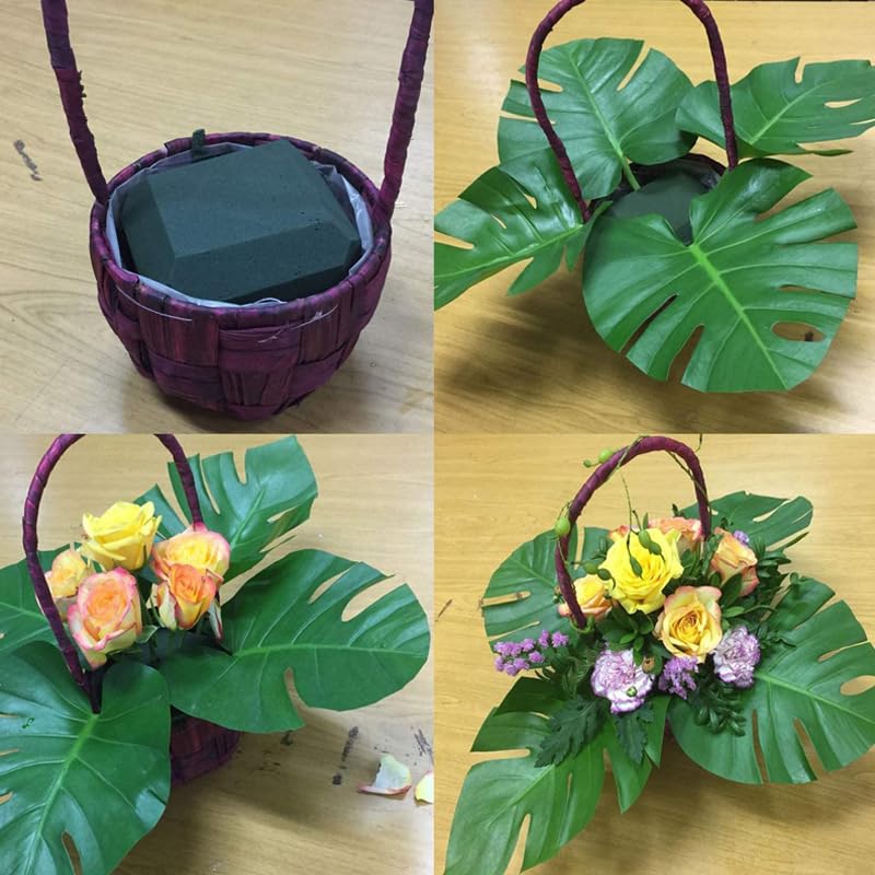 4 Spugne Per Fiori In Schiuma - Tubi Per Composizioni Floreali E Fai-da-Te - Foto 11