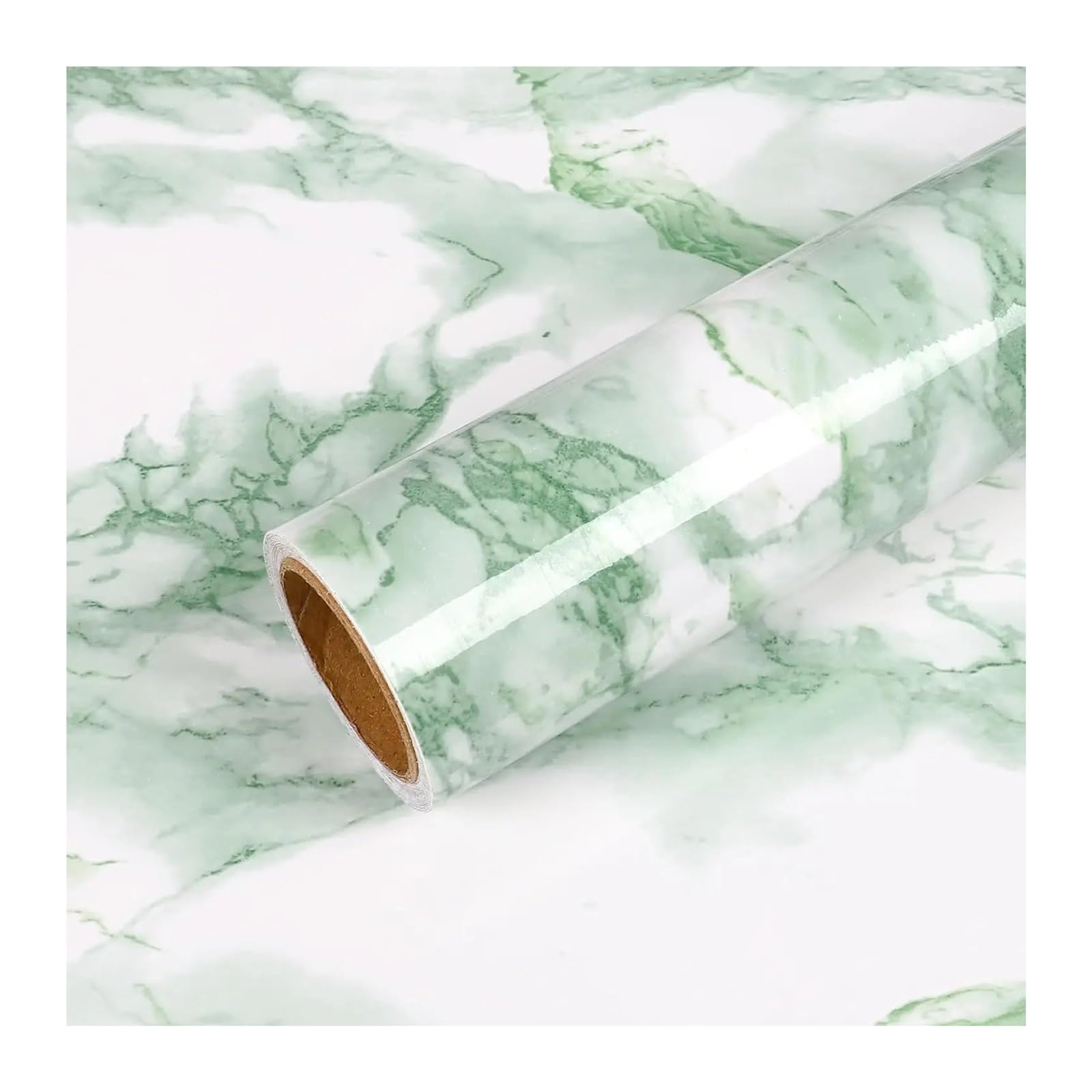 Foelanne Color10 Back Self Adhesive Wallpaper, Marble Contact Paper Self-Adhesive Kitchen Cabinet -Proof Multiple Sizes(,55Cm X 200Cm)