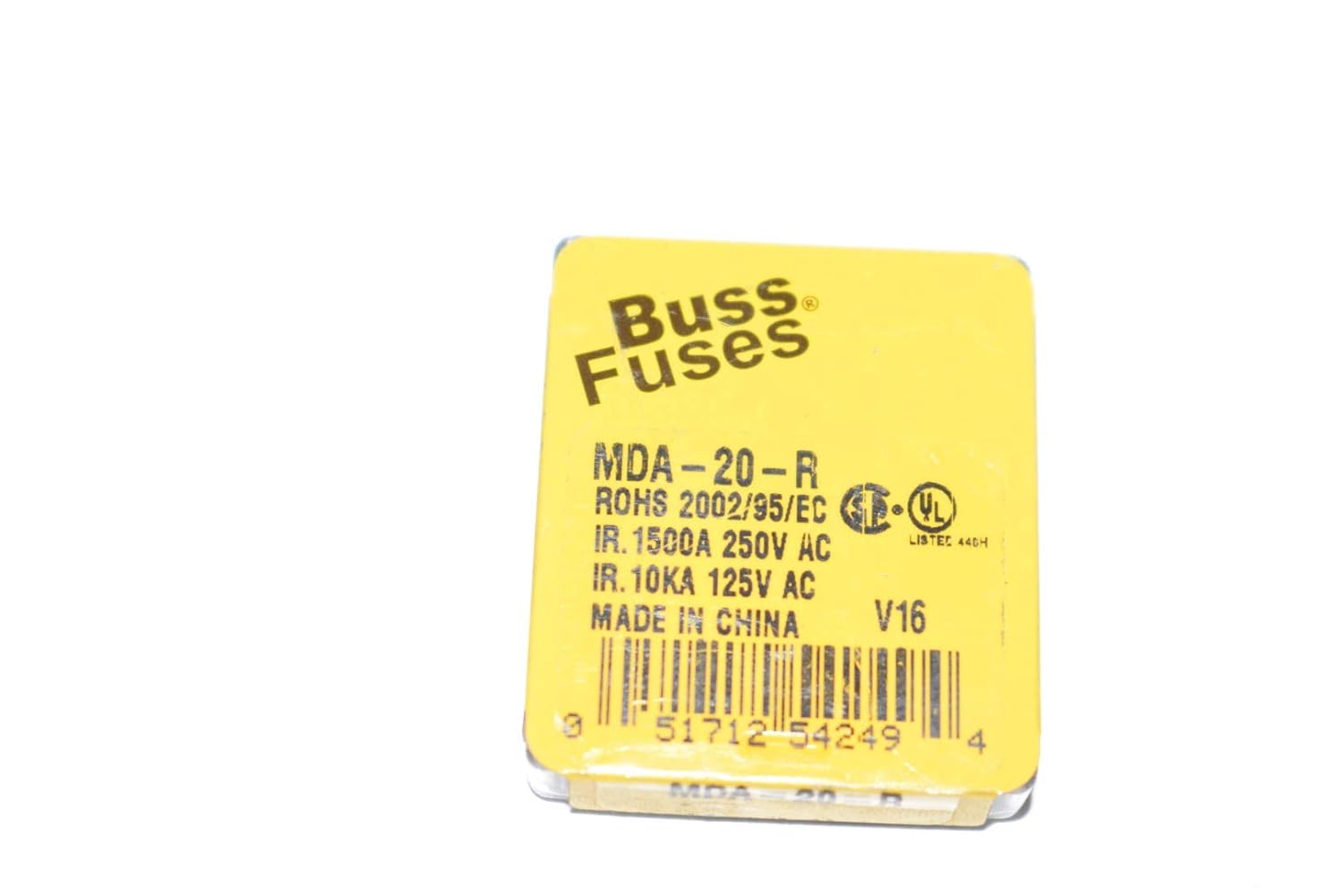 Cooper Bussman MDA-20-R Cumple con Rohs