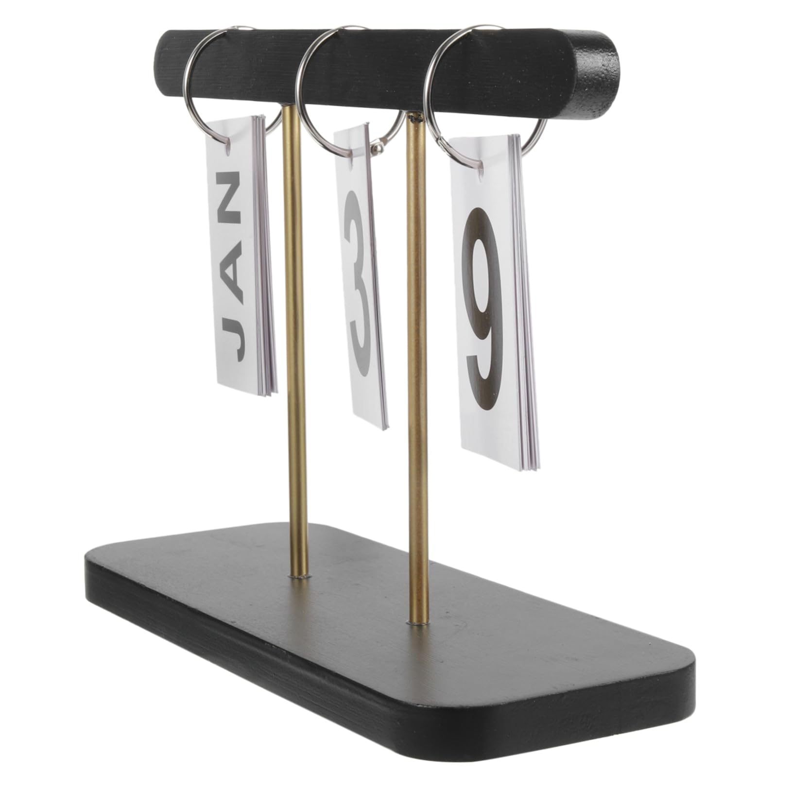 SEWACC 3stücke Tischkalender Rustikaler -kalender Für Schreibtisch Reusable Desktop-kalender Für Zuhause Büro Und Manuell Langlebige Dekoration