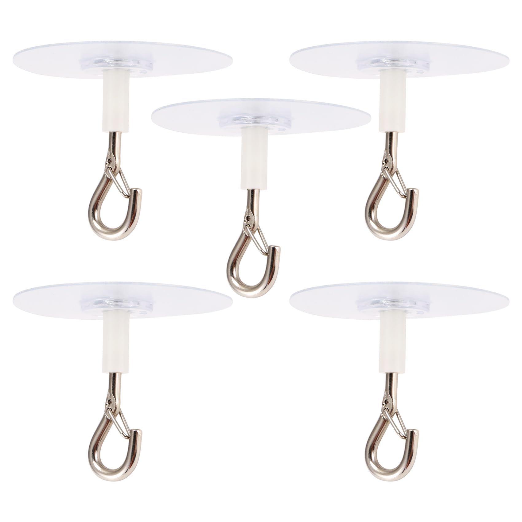 CTRLZS Stick Ceiling Hooks Heavy Duty Self-Adhesive Water Hooks for Ceiling Multifunctional Hooks for Wind Chimes
