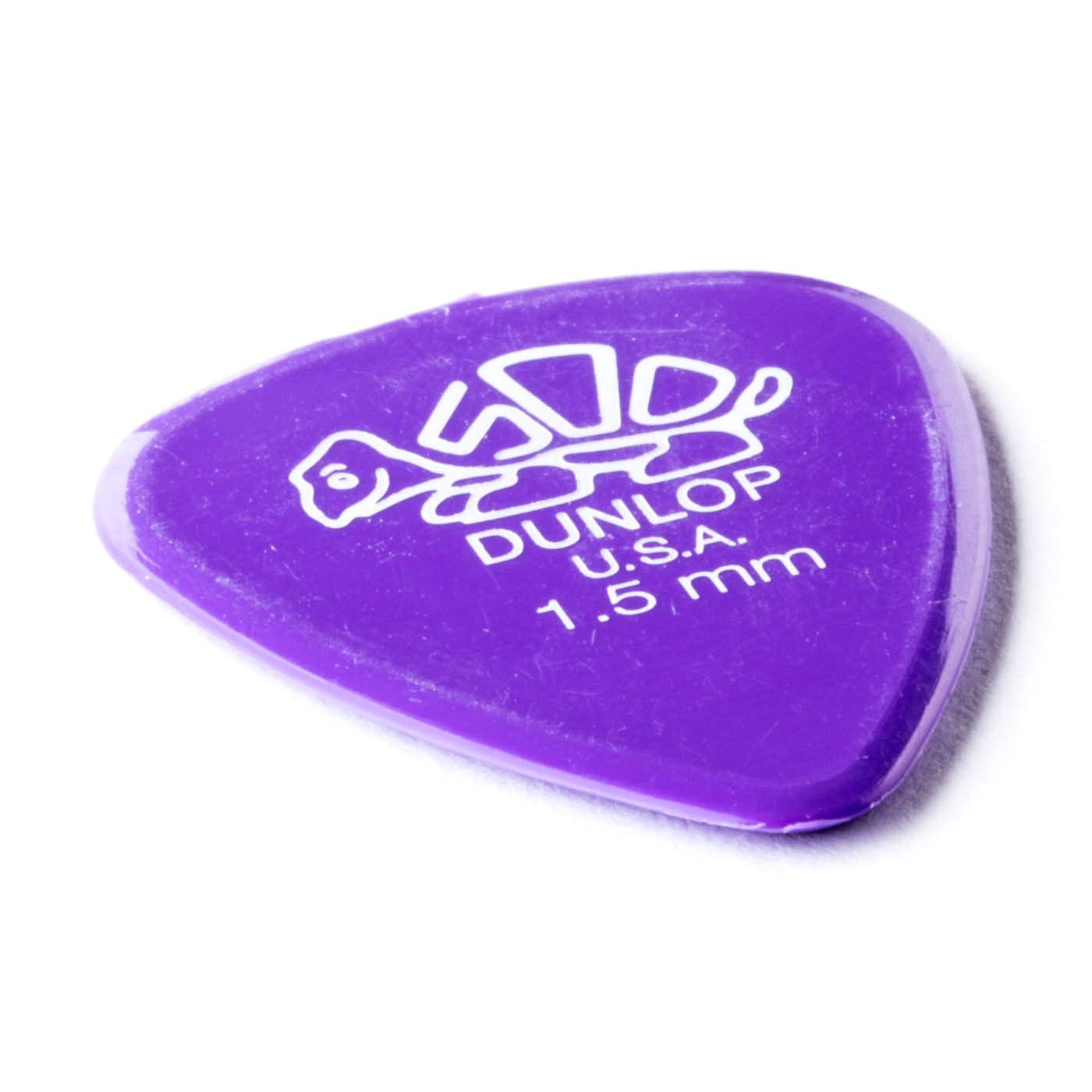 Dunlop Plettri Delrin 500, 1.5 mm, Standard, Pacco da 72 Pezzi