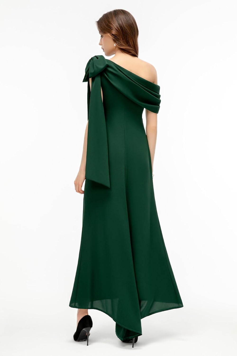 BABEYOND Formal Dress for Women - Prom Dress One Shoulder Evening Dresses Cocktail Party Dress for Wedding Guest - Image 2
