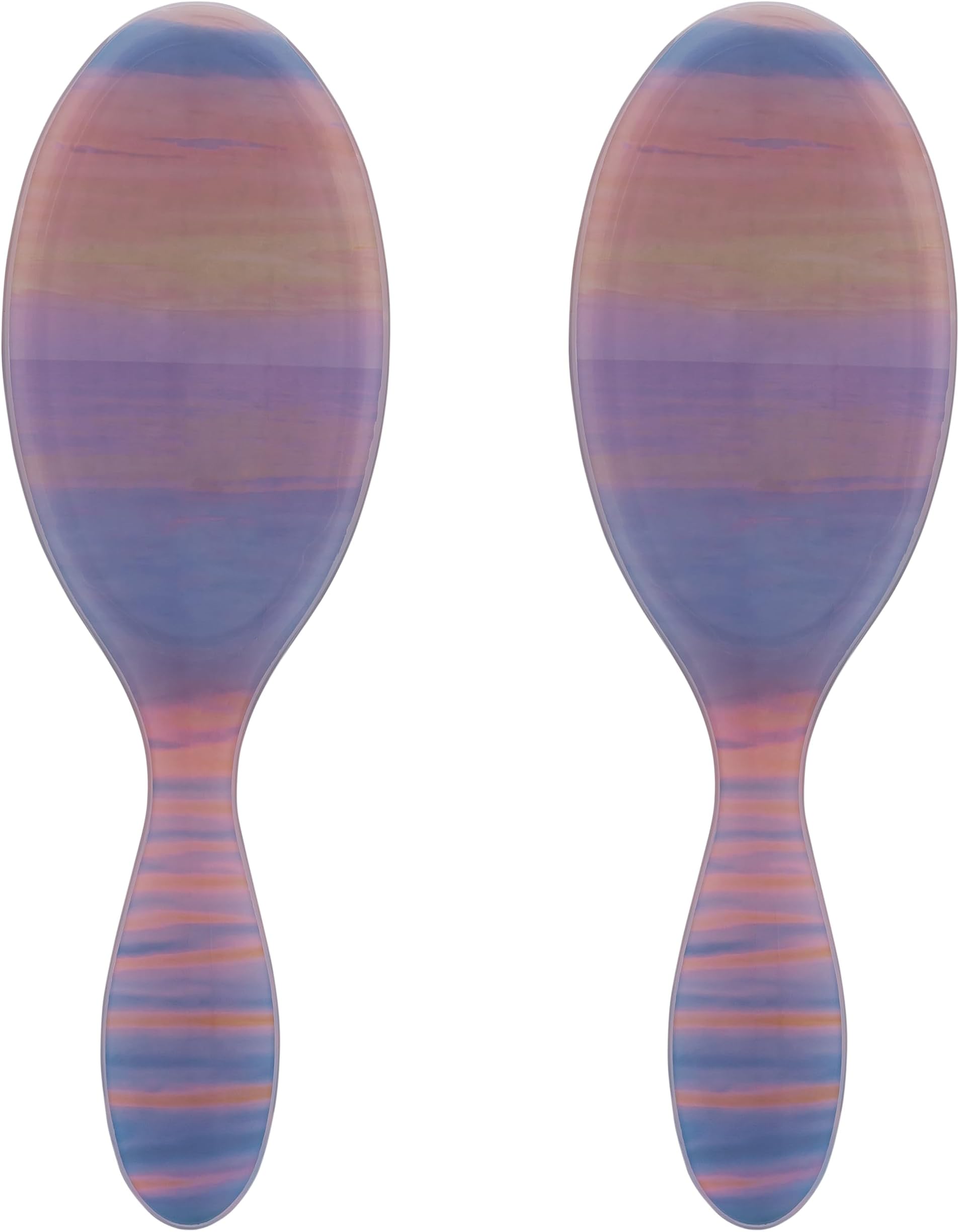 Wet Brush Original Detangler Hair Brush, Purple (Desert Afterglow), Ultra-Soft IntelliFlex Bristles, Detangling Bristles Glide Through Tangles (Wet Dry & Damaged Hair), Women & Men (2 Pack)