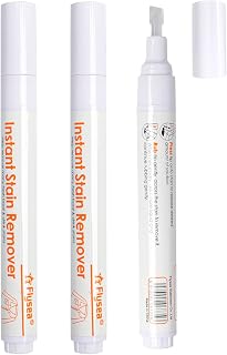 Stain Remover Pen Clothes Fabric Instant Spot Removing Pen Pocket Size Bleach Free for Juice, Coffee, Tea, Lipstick Stain, 3 Pack