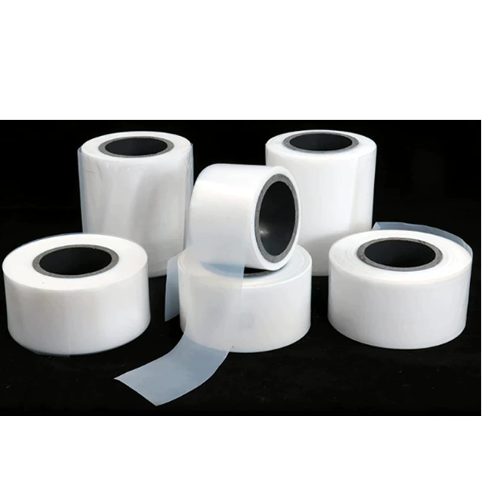 Lámina De Politetrafluoroetileno (PTFE), Material PTFE, Teflón, Lámina De PTFE Orientada, Anchos De 50 Mm Y 100 Mm (0.03mm*100mm*1000g)