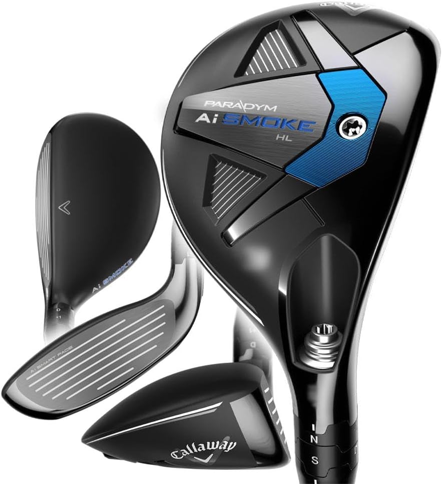 Callaway Paradym Ai Smoke Hybrids 2024 with Ai Smart Face Technology