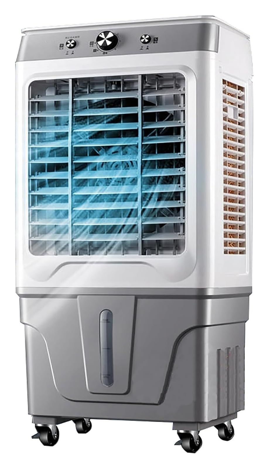 Portable evaporative cooler， Evaporative Cooler Portable Air Conditioner with 3 Speeds