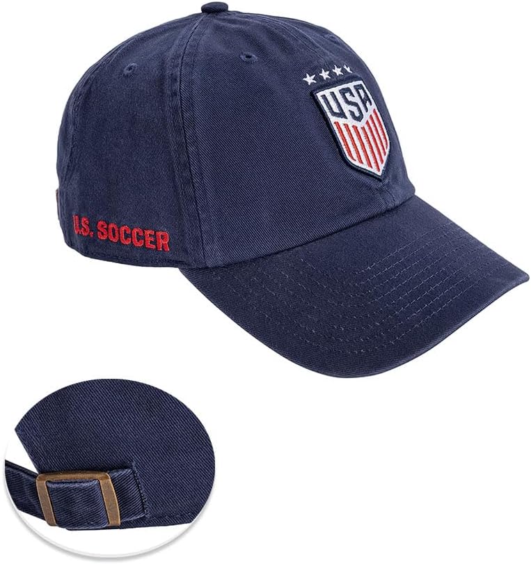 Desert Cactus US Soccer Baseball Hat United States National Team Brimmed Embroidered Hats Cap Adjustable Cloth Strap Adult