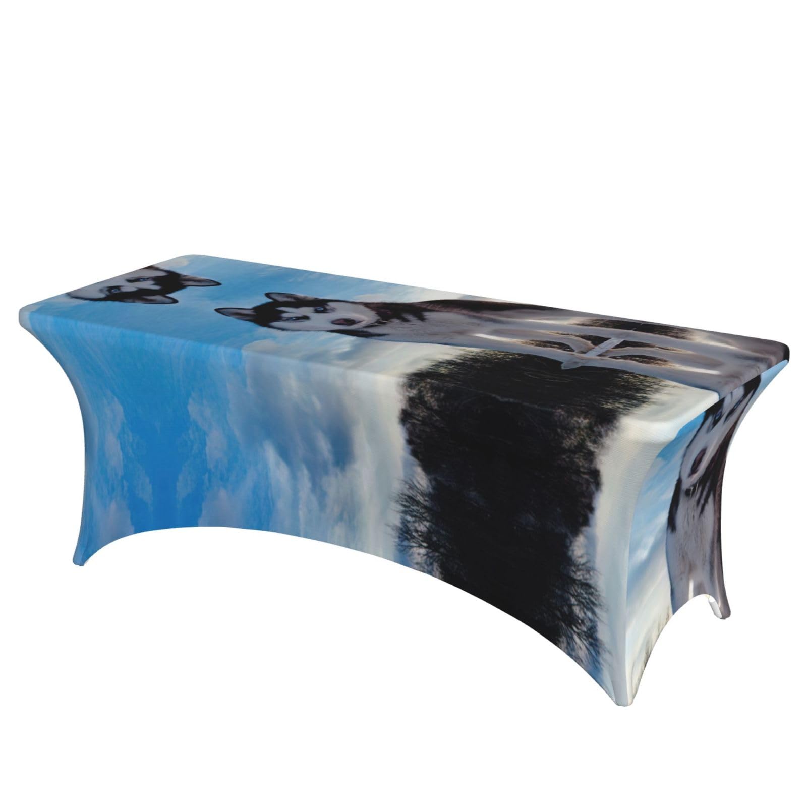 Nappe extensible élasthanne husky 1,8m lavable pour banquet et fête