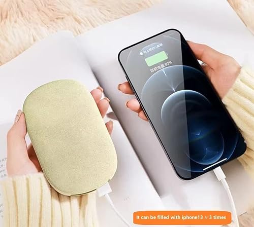 Miniatura 5 de Hand Warmers Rechargeable, 2-in-1 Power Bank Hand Warmer 10000mAh, Hunting, Golf, Camping, Women Men's