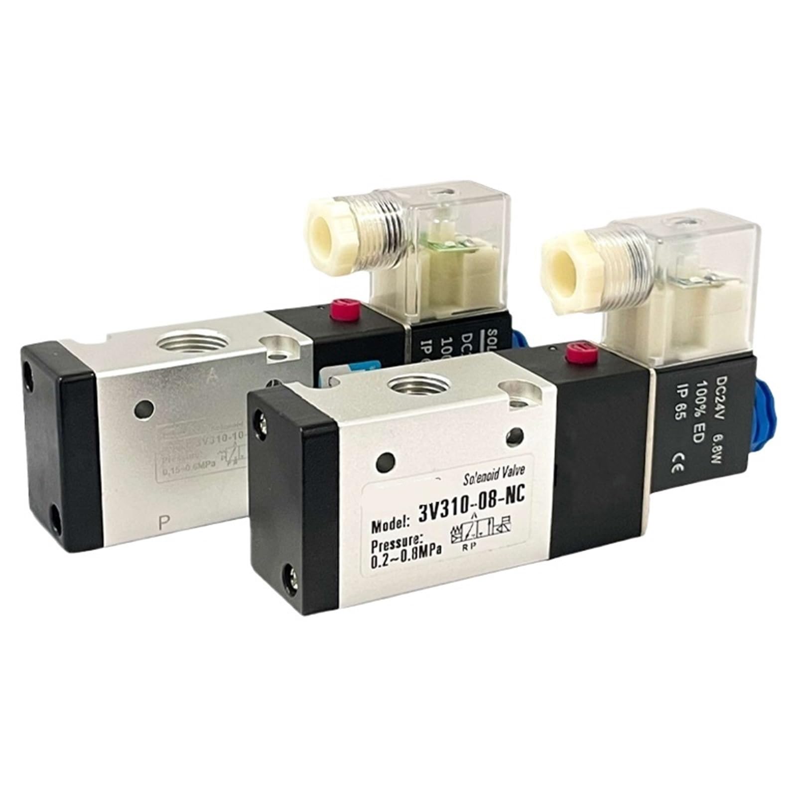 Électrovanne 3V310-08/10 à commutation rapide pour automatisme pneumatique