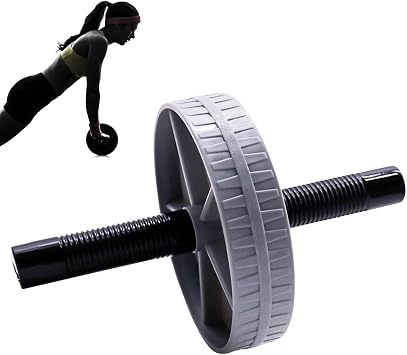AB Roller Wheel AB Roller | Exercise Wheel for ABS Training Non-Slip Wheels for Strength Training Training Equipment for Beginner Home Exercise