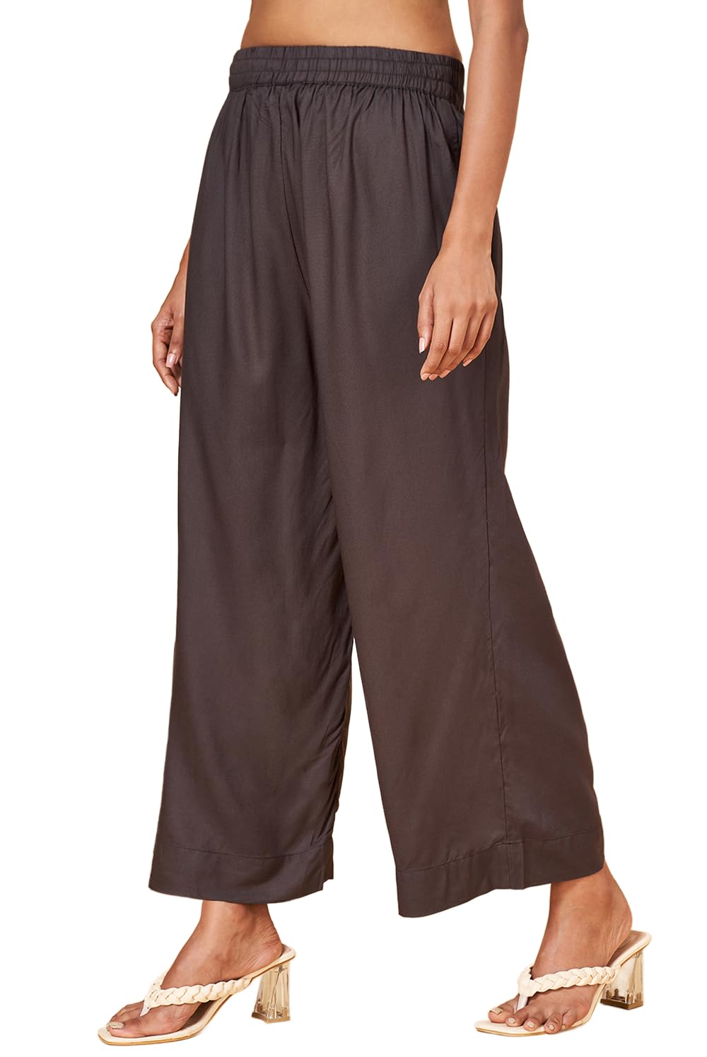 rangmanch by pantaloons Women's Loose Fit High Rise Palazzo-picture-54