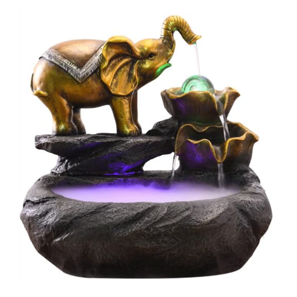Fontaine de table bonsaï zen pour décoration de salon et bureau