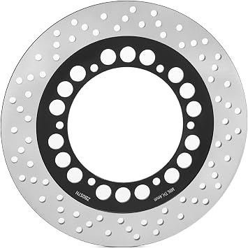 Rear Brake Rotor Disc for Yamaha XVS1100 V-Star Classic XV1700 VMX1200 FJ1100 FJ1200 FJR1300, 5KS-2582W-00-00, 5EL-2582W-00-00