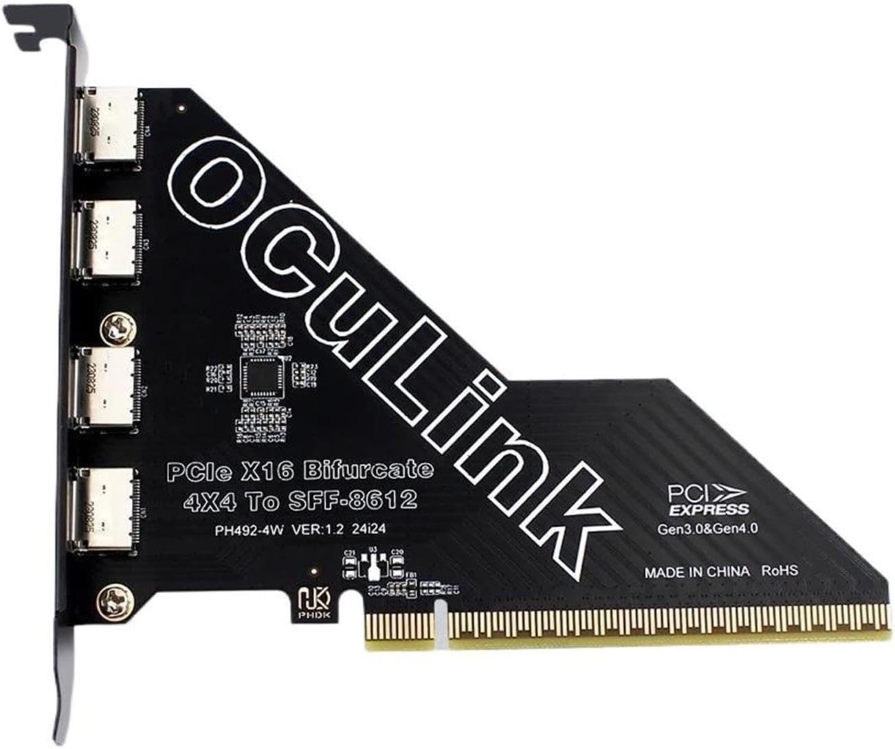 PCIe to Oculink Expansion Card(PCIe X4)