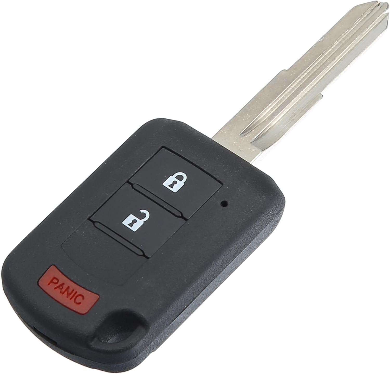 ACROPIX 315 MHz 3 Buttons Keyless Entry Remote Key Fob Fit for Mitsubishi Outlander 2016-2019 OUCJ166N - Pack of 1 Black