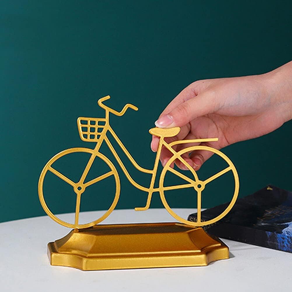 Home Décor Craft Bike Model Collection Home Decor Bicycle Ornament Bookshelf Birthday Gift Figurine Desktop Office Iron Art Decorative