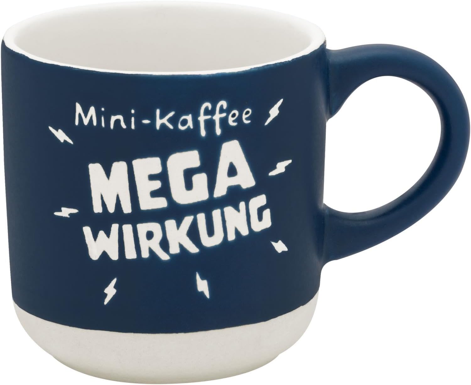 GRUSS & CO Espresso Cup with Engraving Grandma | Mini Mug Made of Stoneware, 10 cl, Cup with Gift Bandole | Gift Friends, Birthday | 74644
