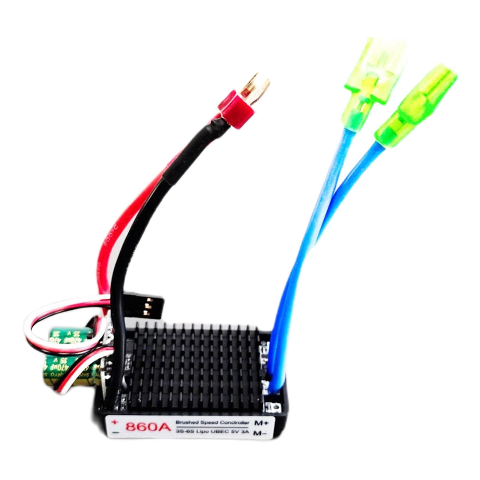 waterproof brush esc replacement 860a 12v-24v high power for rc car vehicle t