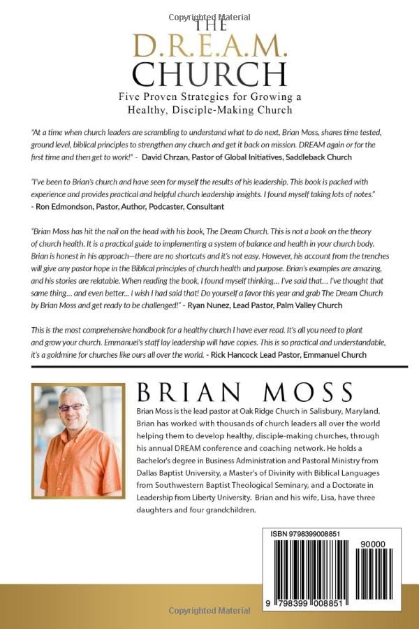 Miniatura 2 de The D.R.E.A.M. Church Five Proven Strategies for Growing a Healthy, Disciple-Making Church