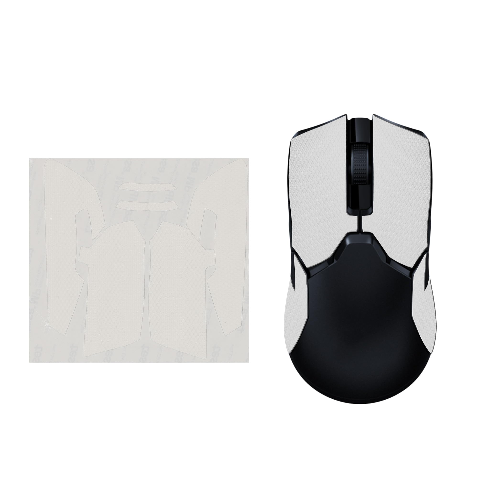 kwmobile Nastro Antiscivolo per Mouse da Gioco Compatibile con Razer Viper Ultimate Griptape - Facile da Applicare e Sottile - 0,5 mm - bianco kwmobile Nastro Antiscivolo per Mouse da Gioco Compatibile con Razer Viper Ultimate Griptape - Facile da Applicare e Sottile - 0,5 mm - bianco
