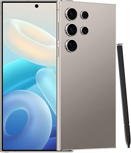 Cámara de 24 zoom, 6800mAh 6.8" pantalla HD desbloqueada celda (rosa)