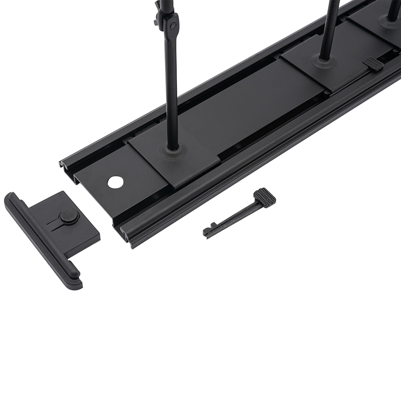 Soporte para guitarra, 5 soportes para guitarras y bajos, plegable, para guitarras eléctricas acústicas, bajos, ukelele folk