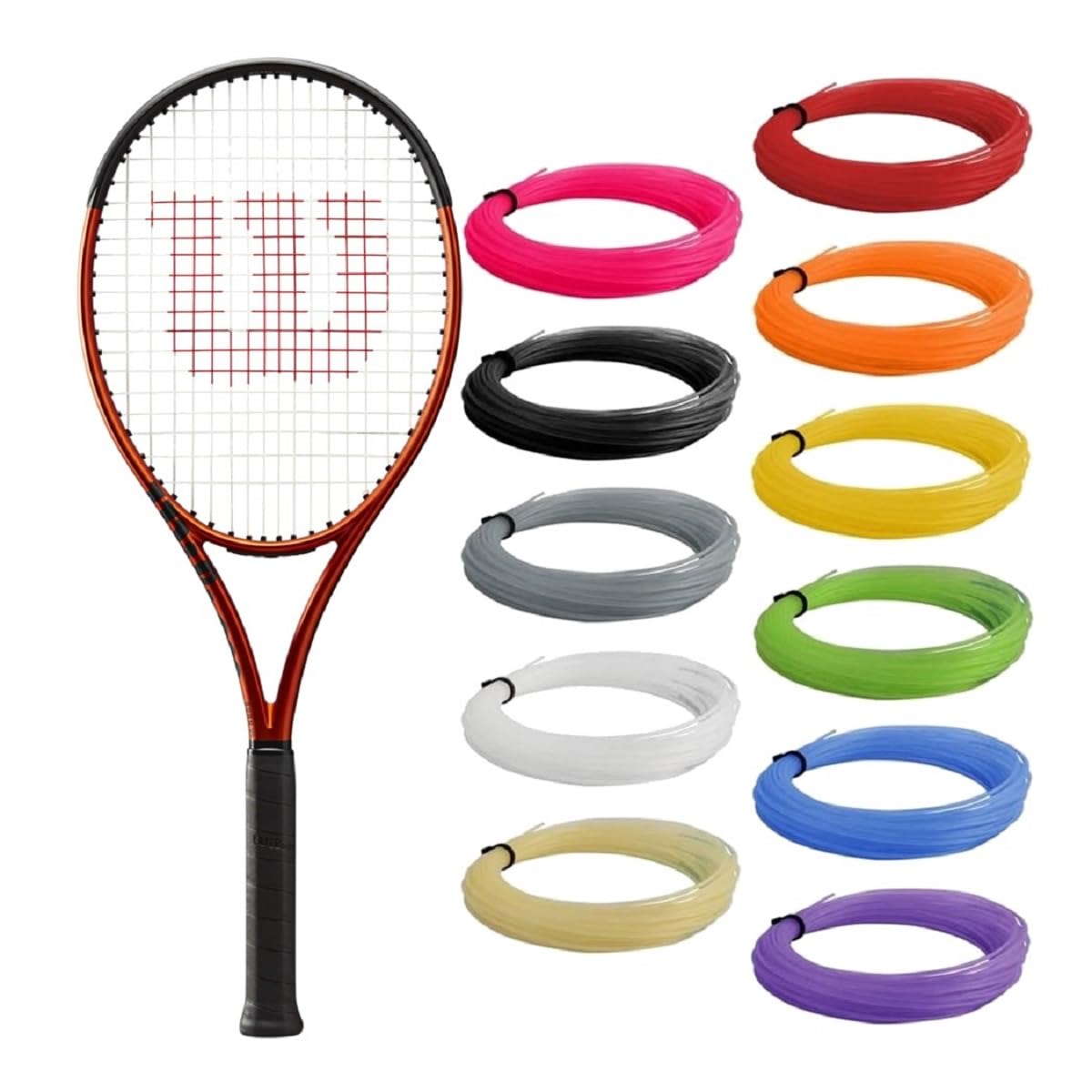 Amazon | Wilson Burn 100LS v5 テニスラケット (4 3/8インチ グリップ