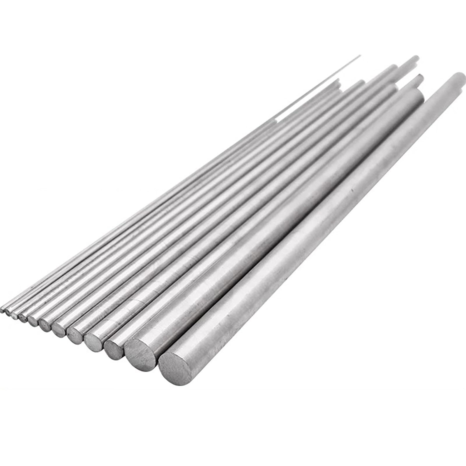 5 Stück 304 Edelstahl Rundstab 1m Stangenmaterial Werkzeug Metalldübelstange Massivstahlstange for die DIY-Modellindustrie ,Positionierstifte(2mm*1m)