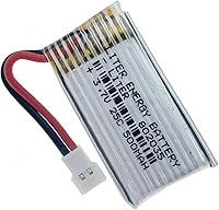 Vista 1 de Batería de litio recargable de 3.7V 500mAh 802035