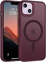 Vista 11 de BENTOBEN Funda magnética para iPhone 13 [compatible con Magsafe] Funda translúcida mate para iPhone 13, delgada y delgada, a prueba de golpes