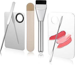 Juego de 6 espátulas de maquillaje profesiona...