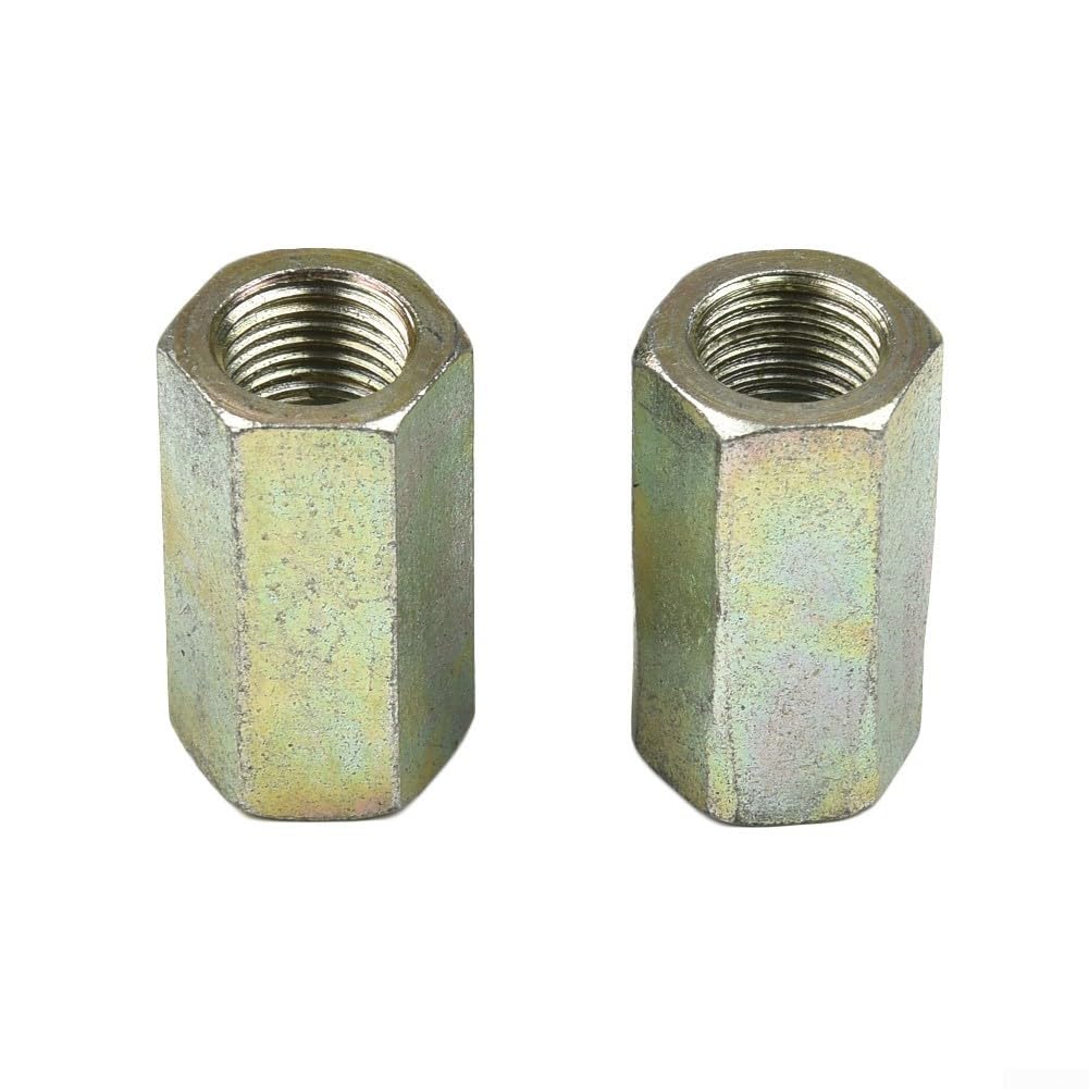 Lot de connecteurs de tuyau de frein 2 voies femelles avec 4 écrous mâles pour pas de 10 mm x 1 mm, compatible avec tuyau de frein 3/16