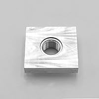 Vista 5 de AC PERFORMANCE Aluminio 3/4 NPT Hembra Soldadura en Tapón, 3/4" NPT Conexión para Tanque de Combustible Soldable, Paquete de 2