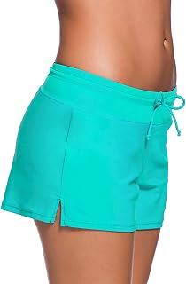Satinior Swimsuit Tankini Boardshort Swimwear