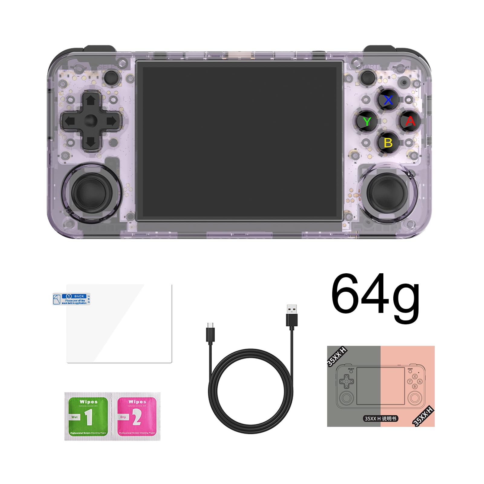 Videogiochi portatili - Piccola console per videogiochi | Console di gioco portatile, lettore di giochi retrò con giochi classici, supporto schermo da 3,5 pollici per collegare la TV, regalo per | portatile, di giochi retrò con giochi classici, supporto s
