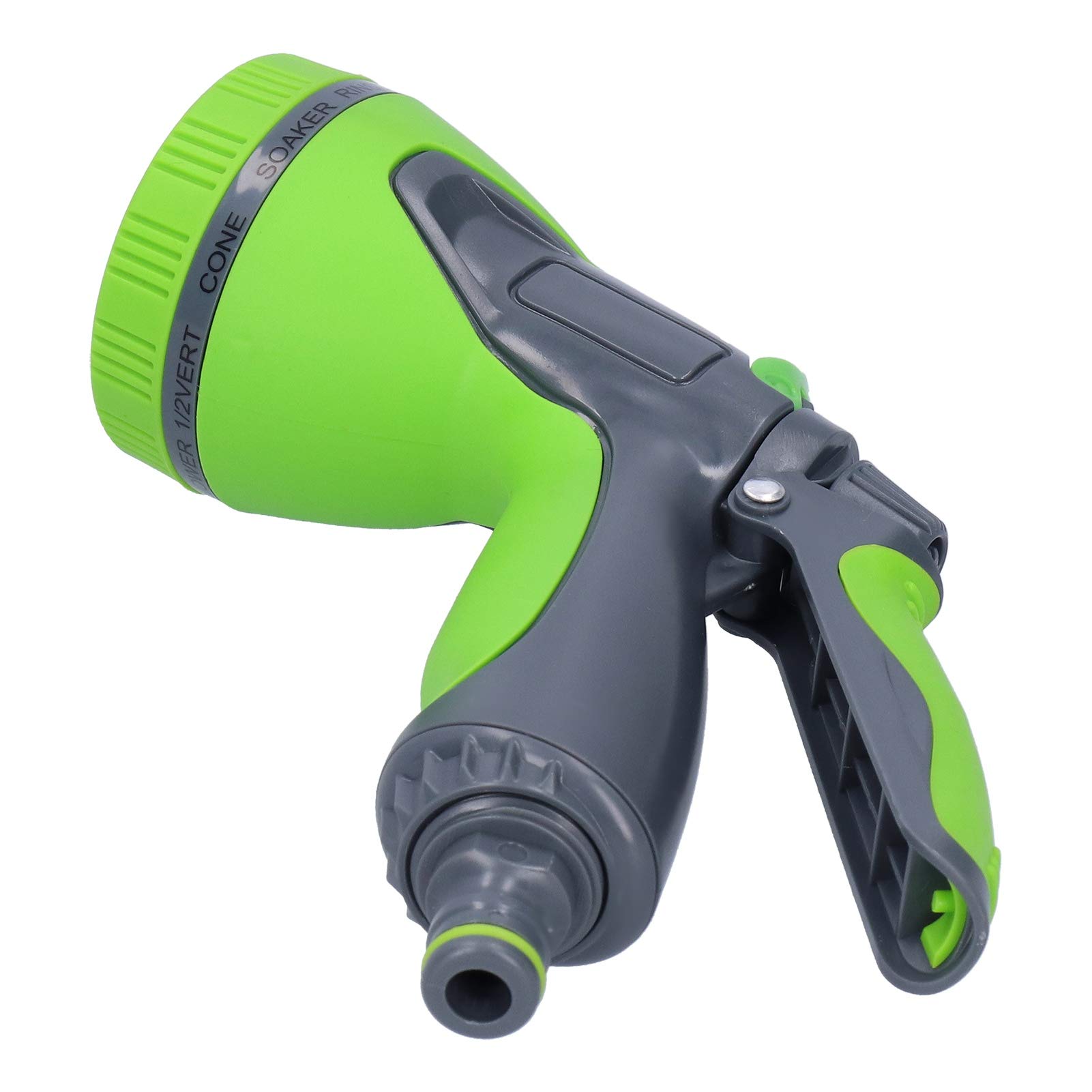 Garden Hose Nozzle 10 Function Adjustable Spray with Ergonomic Handle for Garden Lawn Car Washing