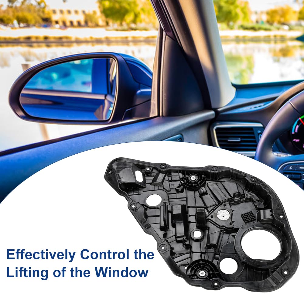 Rear Left Side Power Window Regulator Compatible with Kia Optima 2016 2017 2018 2019 2020 2021 Replacement for 83471-D4000 83471D4000 83471-D5000 83471D5000